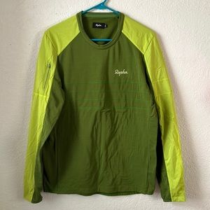Rapha Explore Long Sleeve Pullover Green/Green Men’s M NWOT